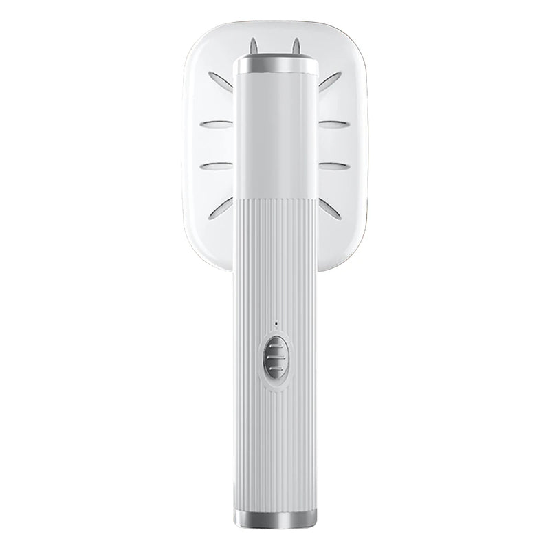 Mini Fer à Vapeur Portable Rechargeable USB — 3 Niveaux de Chaleur — Blanc