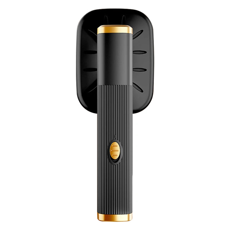Mini Fer à Vapeur Portable Rechargeable USB — 3 Niveaux de Chaleur — Noir